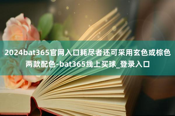 2024bat365官网入口耗尽者还可采用玄色或棕色两款配色-bat365线上买球_登录入口